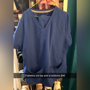 Fabletics scrub set